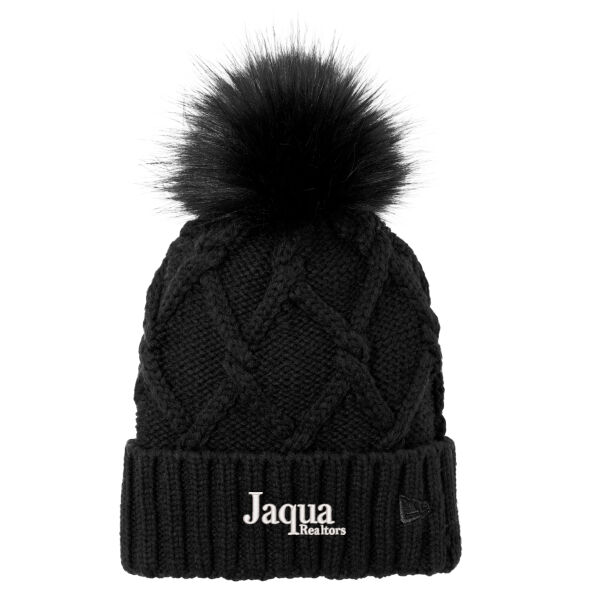 New Era® Faux Fur Pom Beanie Thumbnail