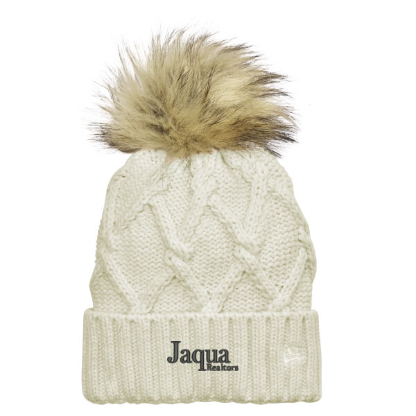 New Era® Faux Fur Pom Beanie Thumbnail