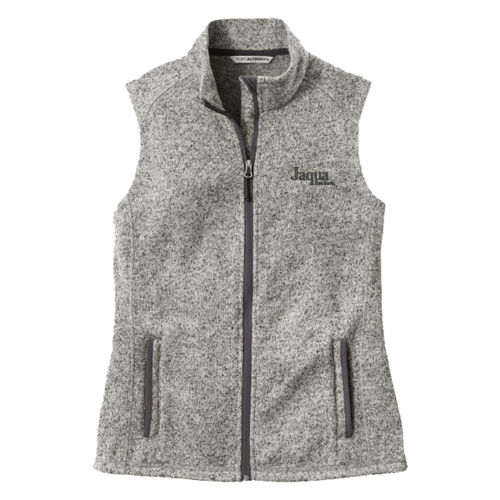 Port Authority® Women's Sweater Fleece Vest Thumbnail