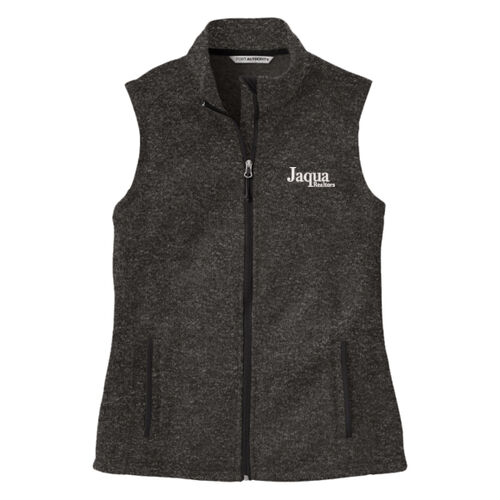 Port Authority® Women's Sweater Fleece Vest Thumbnail