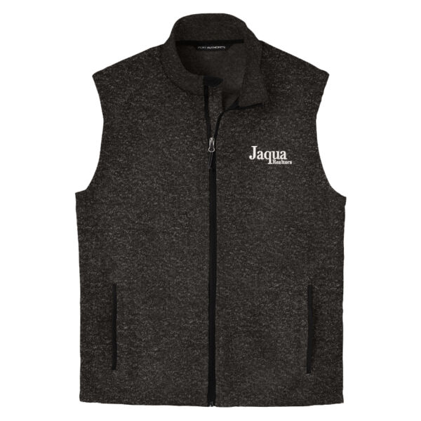 Port Authority® Sweater Fleece Vest Thumbnail
