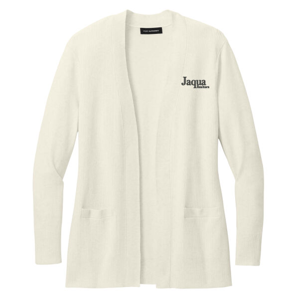 Port Authority® Women’s Easy Care Open-Front Cardigan Sweater Thumbnail