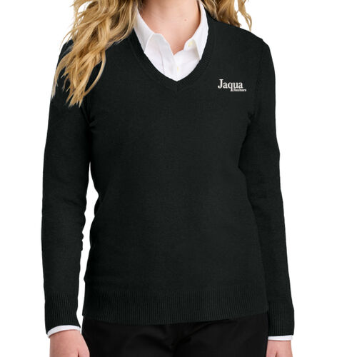 Port Authority® Women’s Easy Care V-Neck Sweater Thumbnail