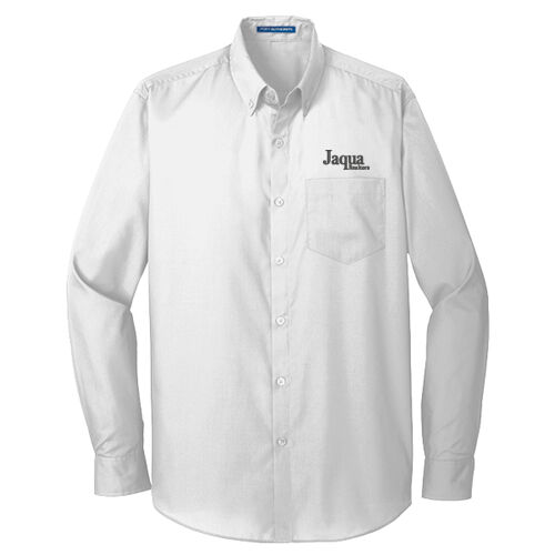 Port Authority® Tall Long Sleeve Carefree Poplin Shirt Thumbnail