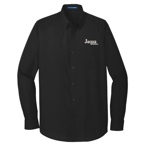 Port Authority® Tall Long Sleeve Carefree Poplin Shirt Thumbnail