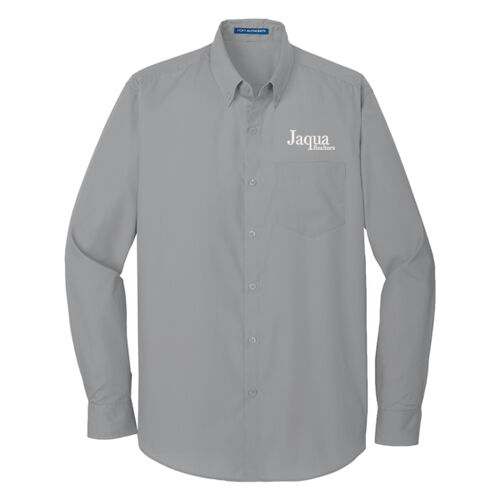 Port Authority® Long Sleeve Carefree Poplin Shirt Thumbnail