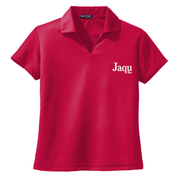 Sport-Tek® Women's Dri-Mesh® V-Neck Polo Thumbnail