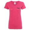 Women’s Glitter V-Neck T-Shirt Thumbnail